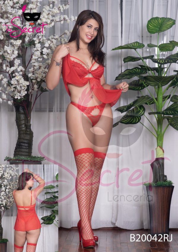babaydoll rojo